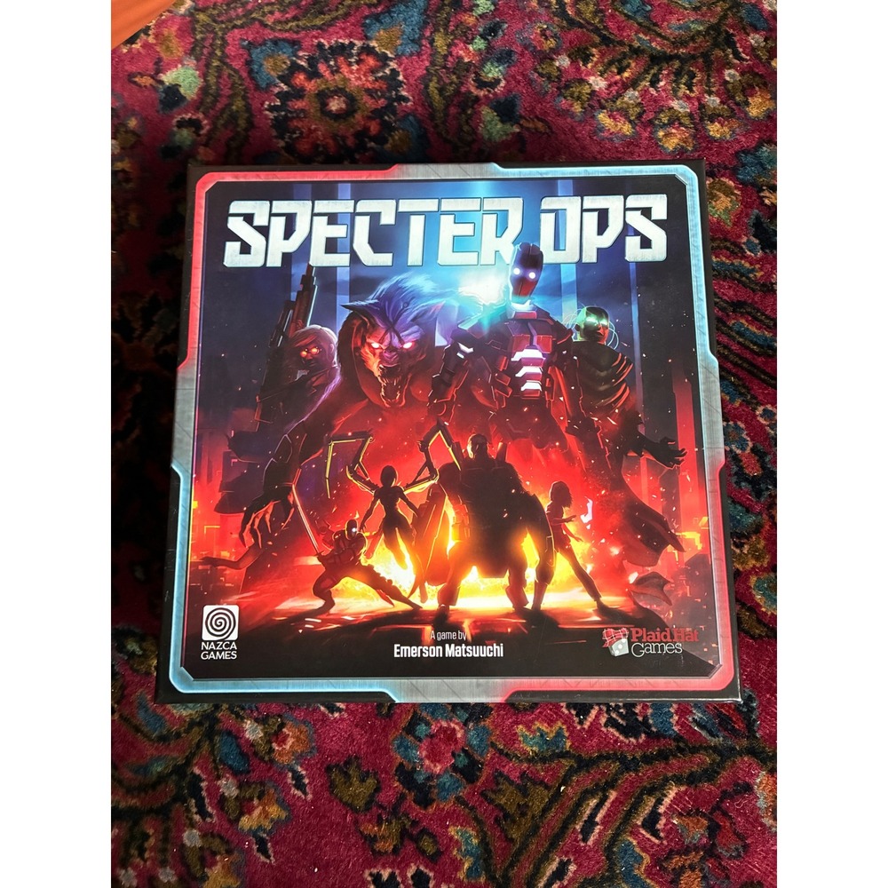 Plaid Hat Games Specter Ops Board Game COMPLETE by Emerson Matsuuchi